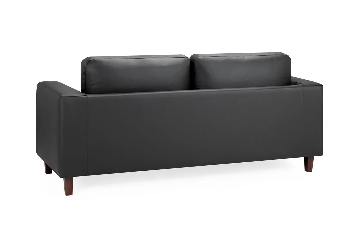 Box Sofa 3 Seater: Black