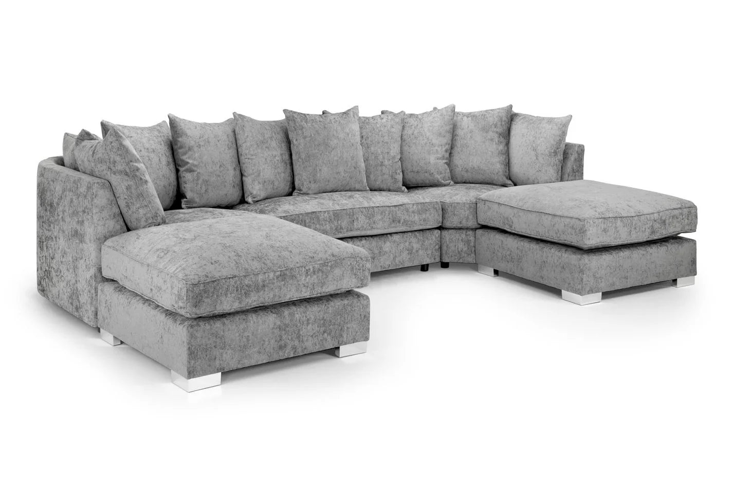 Bishop Scatterback U Shape Corner: Platinum