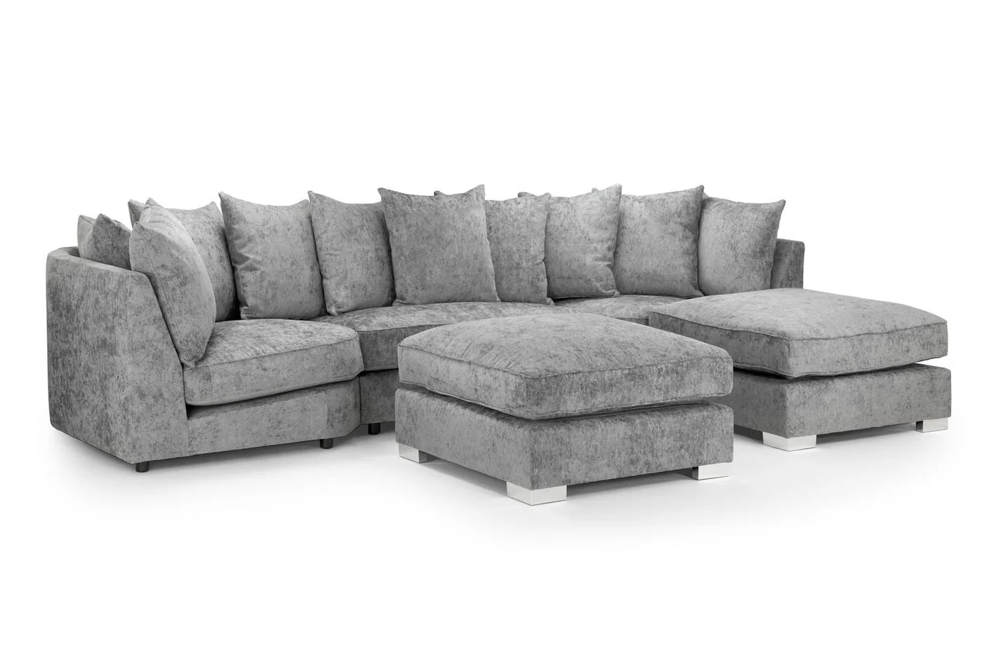 Bishop Scatterback U Shape Corner: Platinum