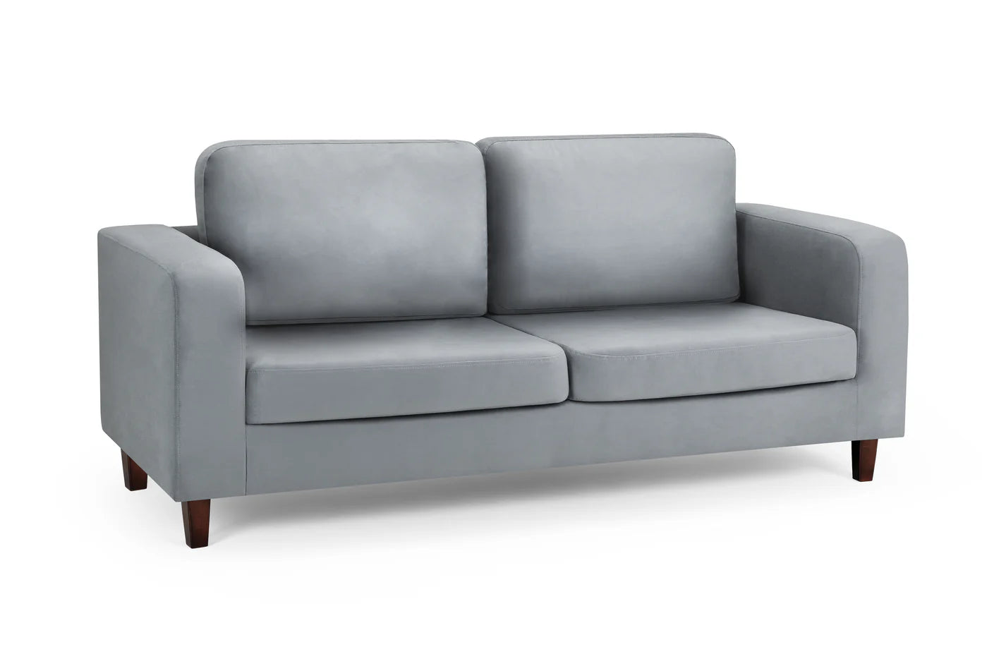Box Sofa 3 Seater: Grey