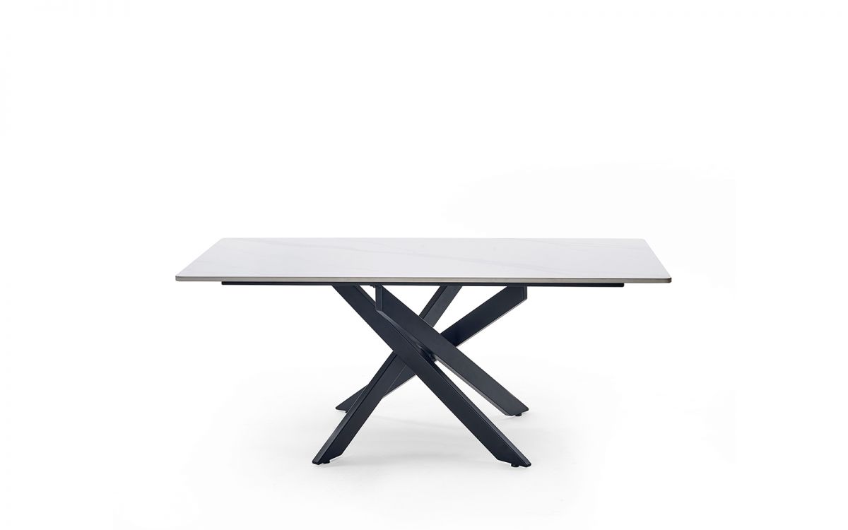 Bradley White Marble Coffee Table