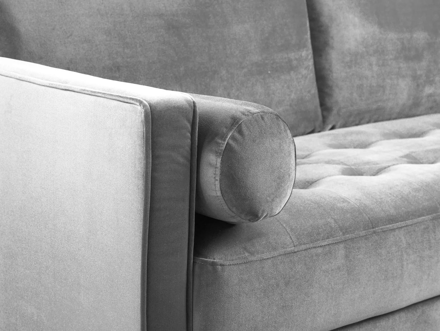 Harper Sofa Plush Grey 2 Seater