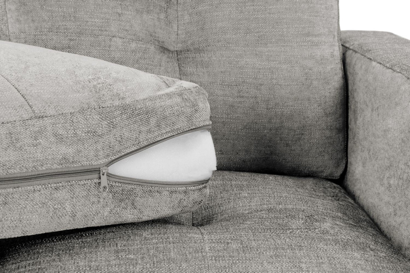 Jerry 2 Seater: Grey Fabric