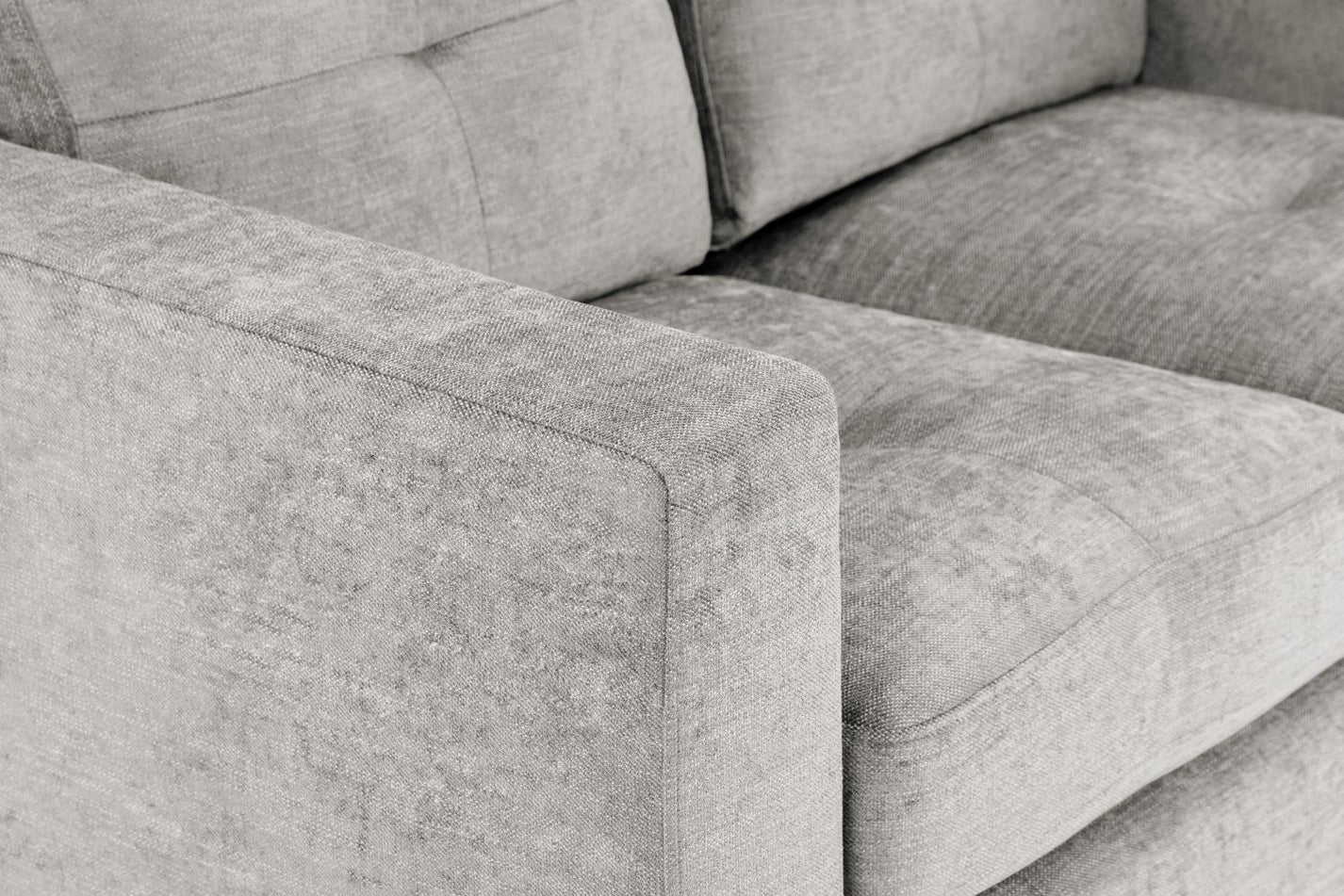 Jerry 2 Seater: Grey Fabric