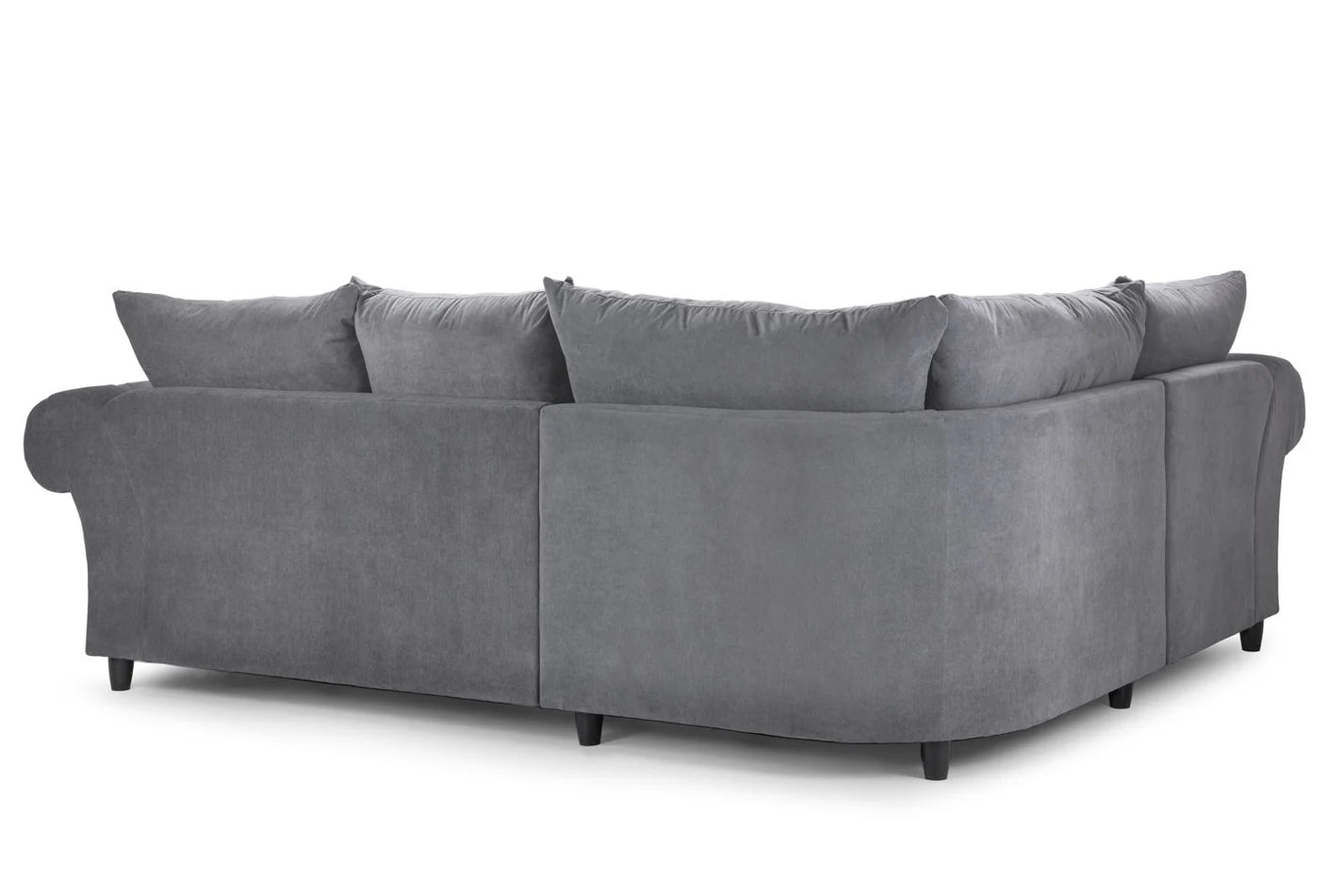 Windsor Fullback Sofa Grey Left Hand Facing Corner