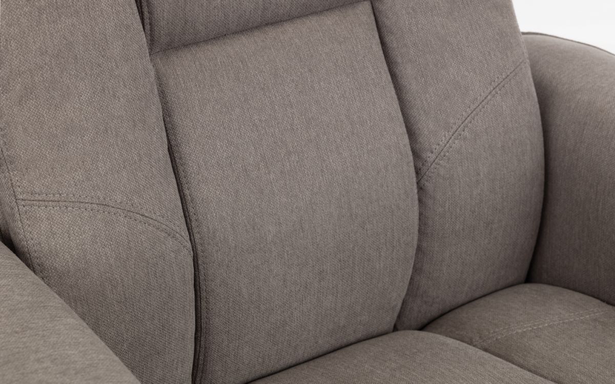 Malmo Recliner & Footstool - Grey