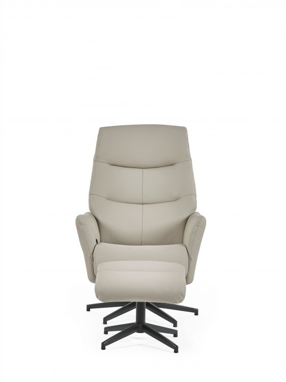 Priya Chair And Stool - Grey