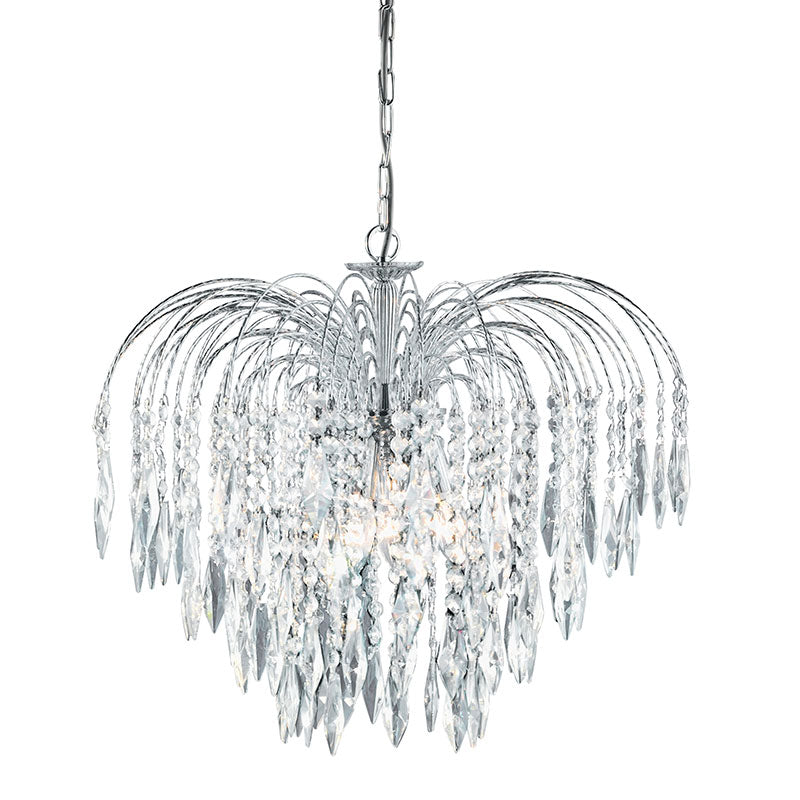 Searchlight Waterfall Chandelier