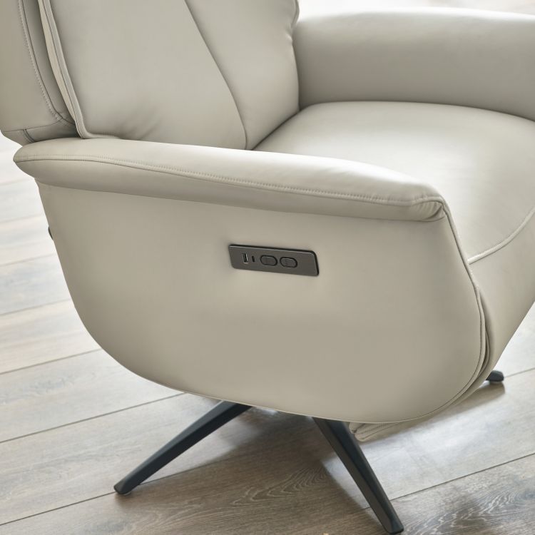 Sofia Dual Recliner - Grey