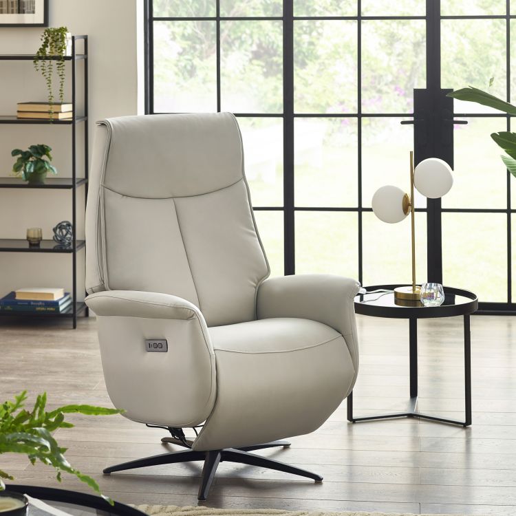 Sofia Dual Recliner - Grey