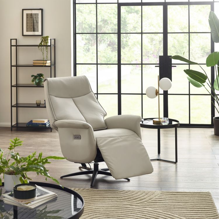Sofia Dual Recliner - Grey