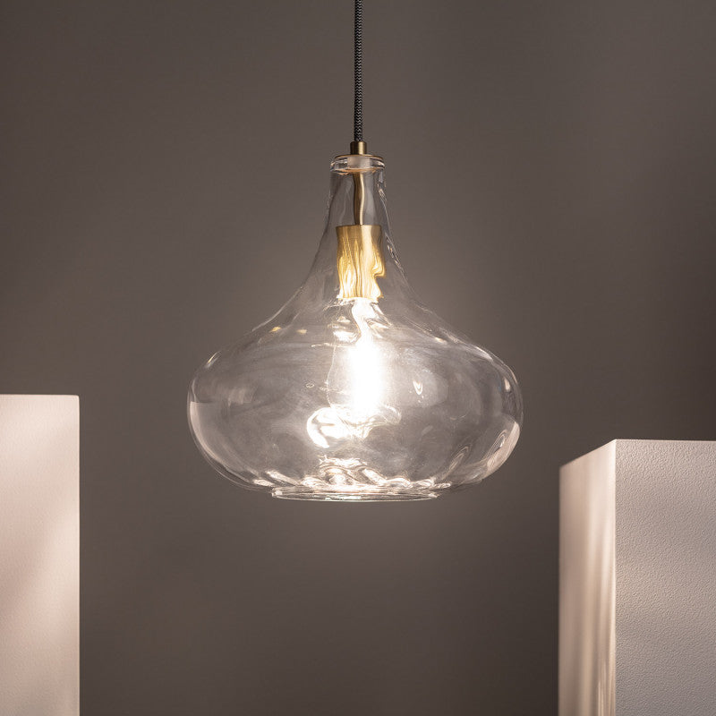 Tassel Glass Ceiling Pendant Light
