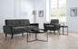 Monza 3 Seater Sofa- Grey Velvet