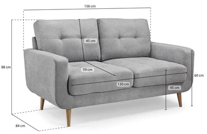 Aurora 2 Seater: Grey