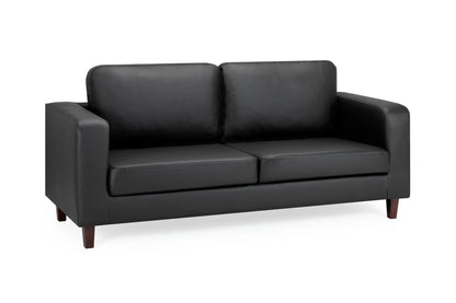 Box Sofa 3 Seater: Black