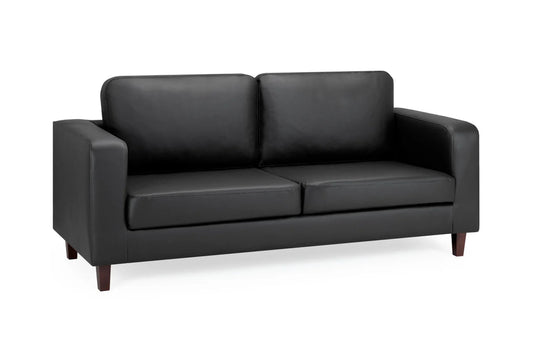 Box Sofa 3 Seater: Black