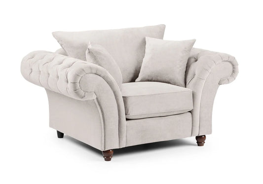 Windsor Fullback Sofa Stone Armchair