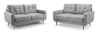 Aurora 3+2 Sofa: Grey
