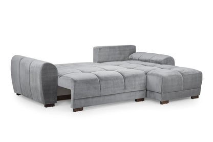 Azzuro Sofabed Universal Corner: Grey