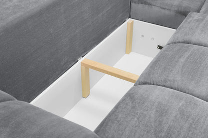 Azzuro Sofabed Universal Corner: Grey