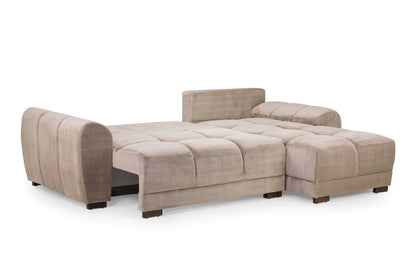 Azzuro Sofabed Universal Corner: Mocha