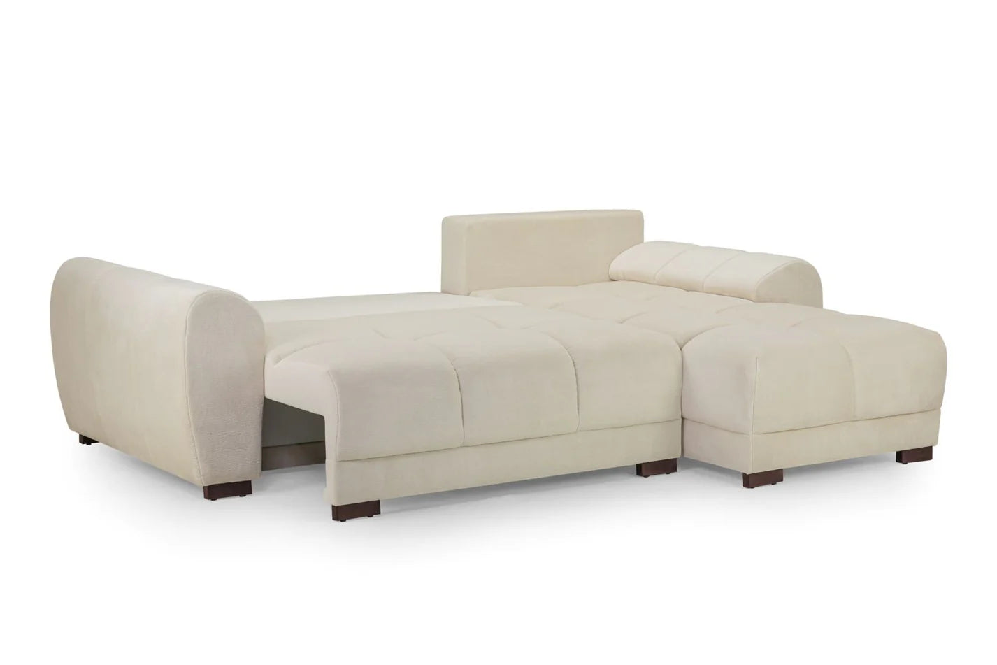 Azzuro Sofabed Universal Corner: Cream