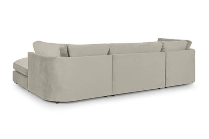 Belgravia Sofa Beige U Shape Corner: Beige