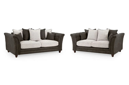 Bella 3+2 Sofa: Grey