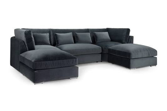Belgravia U Shape Corner: Slate