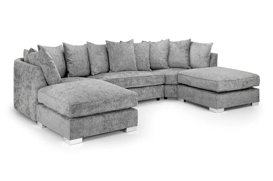 Bishop Scatterback U Shape Corner: Platinum