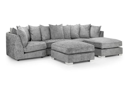 Bishop Scatterback U Shape Corner: Platinum