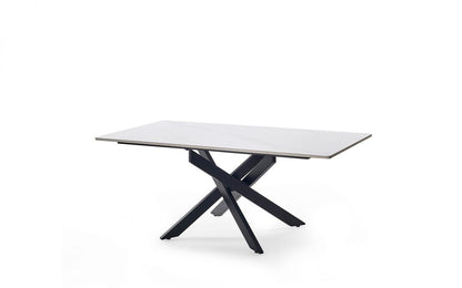 Bradley White Marble Coffee Table