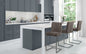 Brooklyn Bar Stool - Charcoal Grey- Pack of 2
