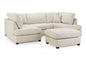 Carnaby Classic Sofa Beige U Shape Corner