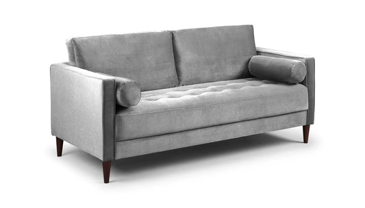 Harper Sofa Plush Grey 3 Seater
