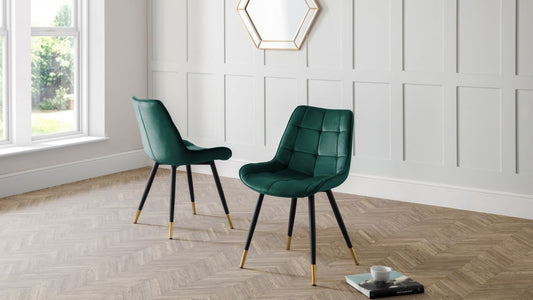 Hadid Dining Chair - Green- Set of 4