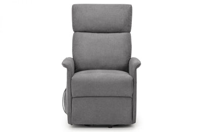 Helena Rise & Recliner - Charcoal Fabric