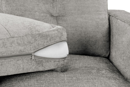 Jerry 2 Seater: Grey Fabric