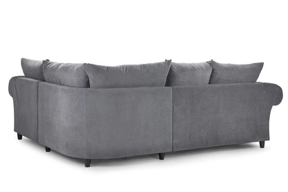 Windsor Fullback Sofa Grey Right Hand Facing Corner