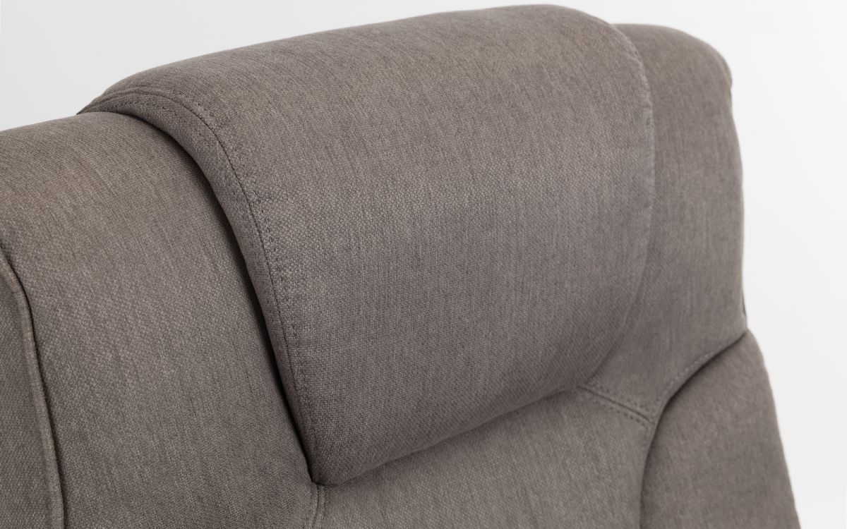 Malmo Recliner & Footstool - Grey