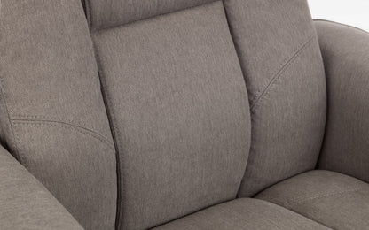 Malmo Recliner & Footstool - Grey