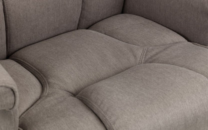 Malmo Recliner & Footstool - Grey