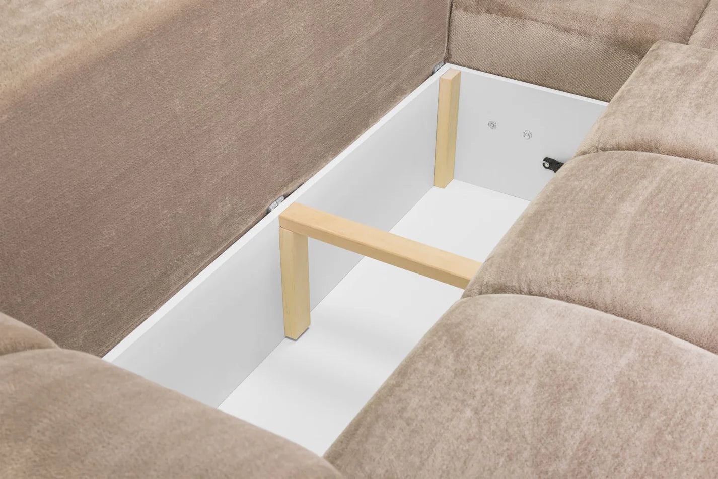 Azzuro Sofabed Universal Corner: Mocha