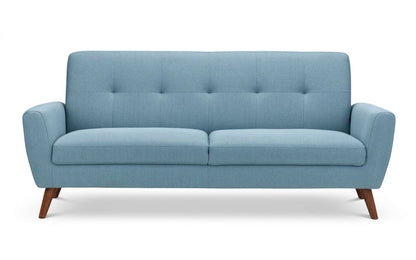 Monza 3 Seater Compact Retro Sofa - Blue