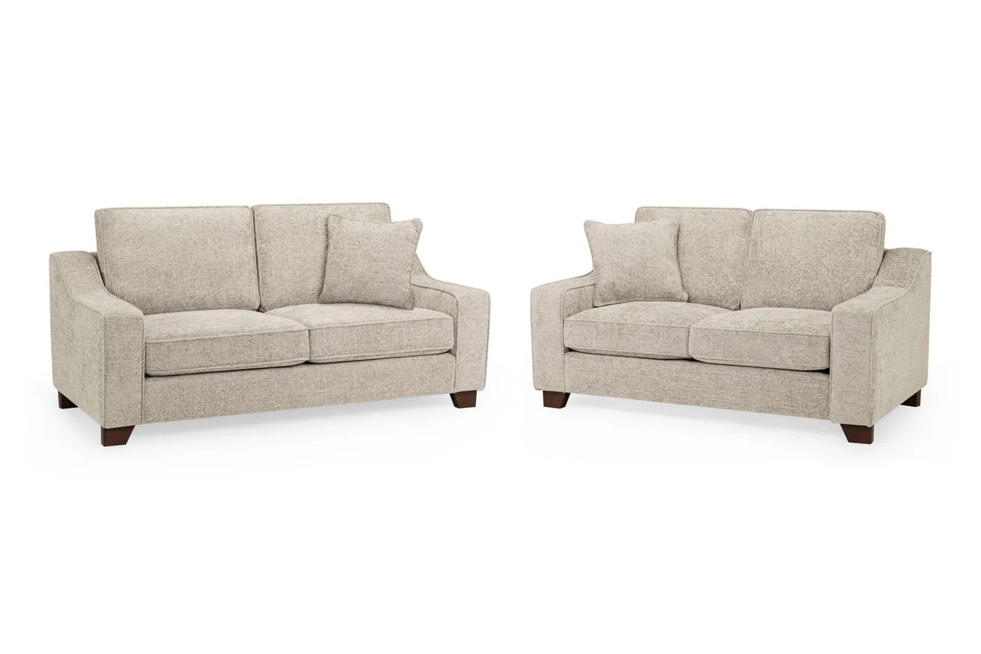 Nebraska 3+2 Sofa: Stone