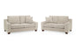Nebraska 3+2 Sofa: Stone