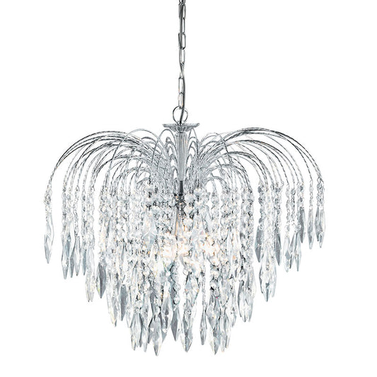 Searchlight Waterfall Chandelier