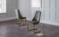 Vittoria Cantilever Dining Chair - Grey- Set of 4
